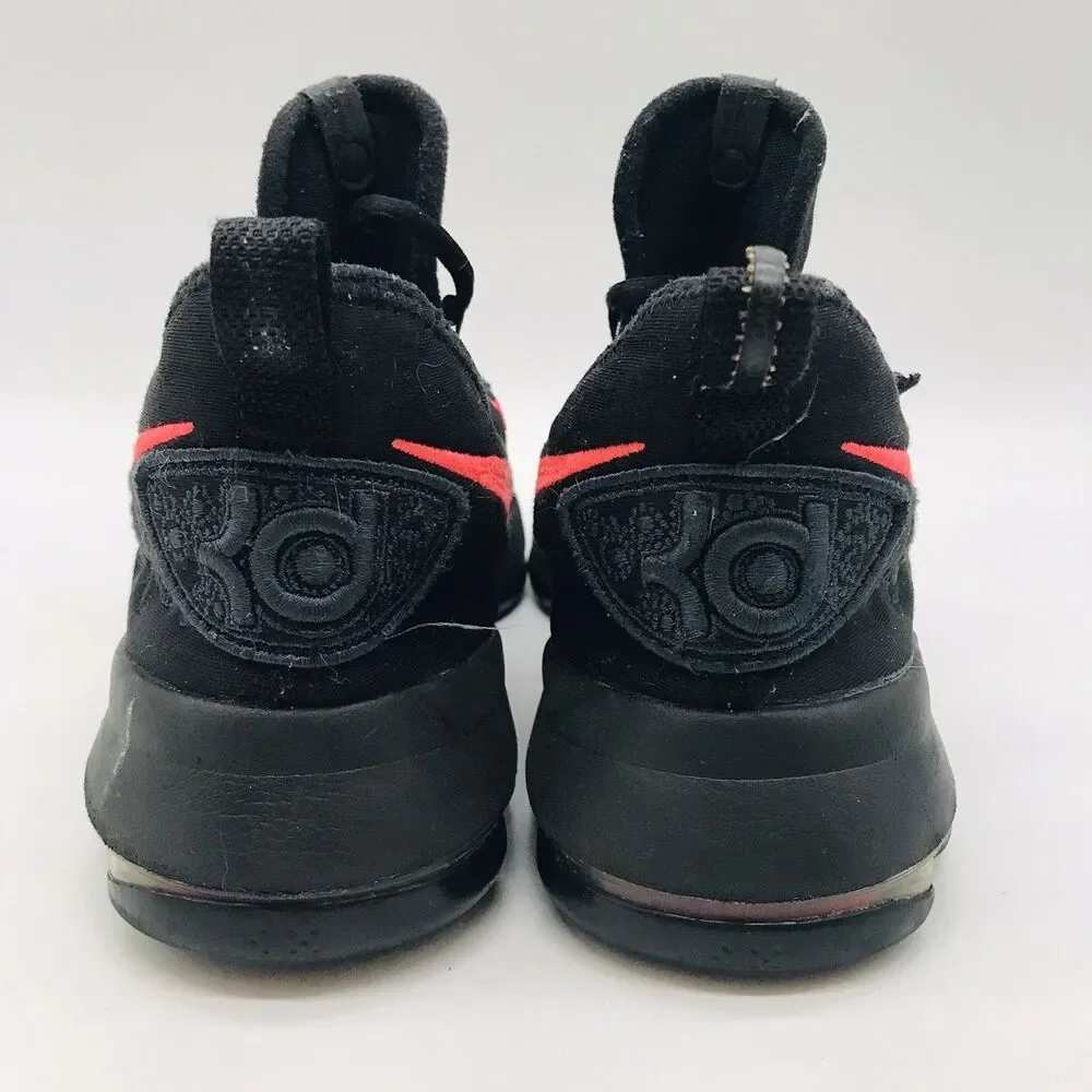 Nike Zoom KD 9 PRM Aunt Pearl GS Sneakers Youth 5.5Y Black Lace Up 869999-060